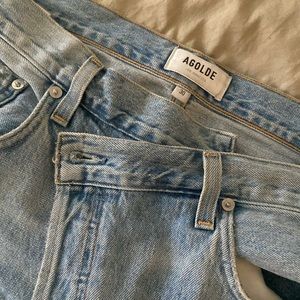 Agolde cross cross jeans